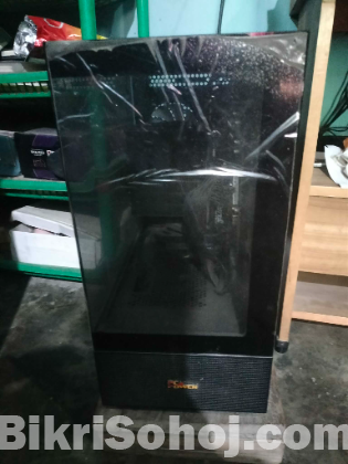 R7 7700, RTX 4060 full build PC with HP Monitor and UPS